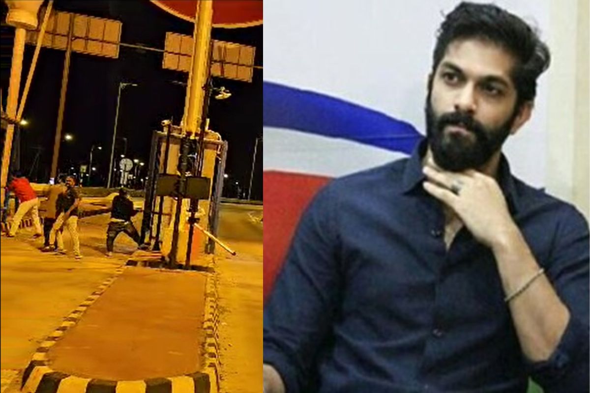 मनसे कार्यकर्त्यांनी केली टोलनाक्यावर तोडफोड