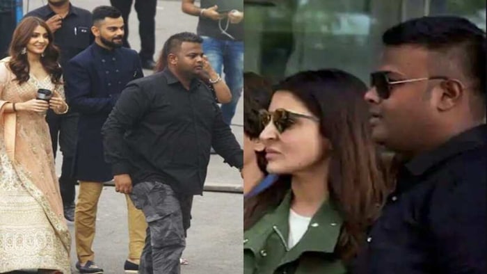 अभिनेत्री अनुष्का शर्माचा बॉडीगार्ड आहे प्रकाश सिंह (सोनू). अभिनेत्री त्याला 1.2  कोटी पगार देते. 
