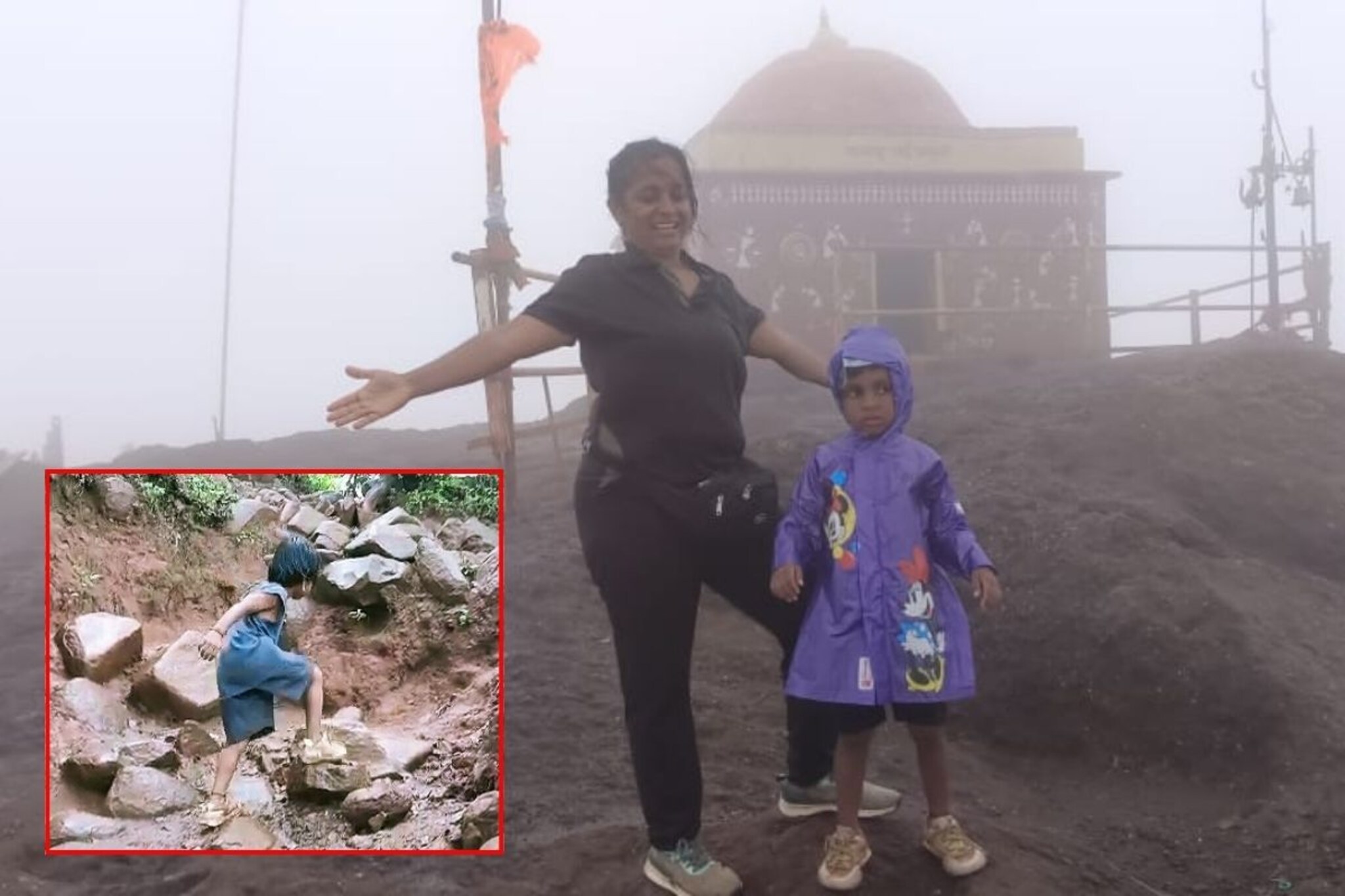 3 वर्षांची अन्वी पोहोचली तब्बल 1646 मीटर उंचीवर, पाहा Photos