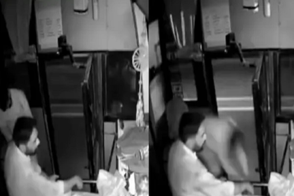 मृत्यूचा थरारक व्हिडीओ.