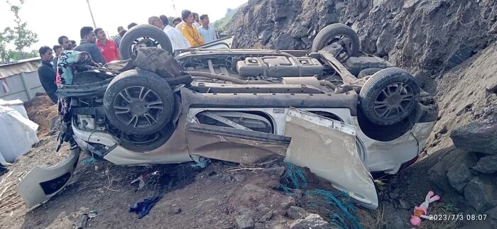 गेल्या काही काळापासून समृध्दी महामार्गावर अपघातांची मालिका सुरूच आहे. बुलढाण्यातील अपघात ताजा असातानाच समृद्धी महामार्गावर सोमवारी पुन्हा एक अपघात झाला. 