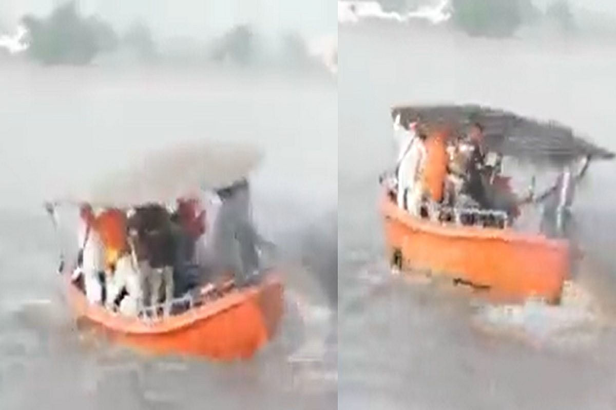 भगवंत मान यांची नाव मधेच डगमगली