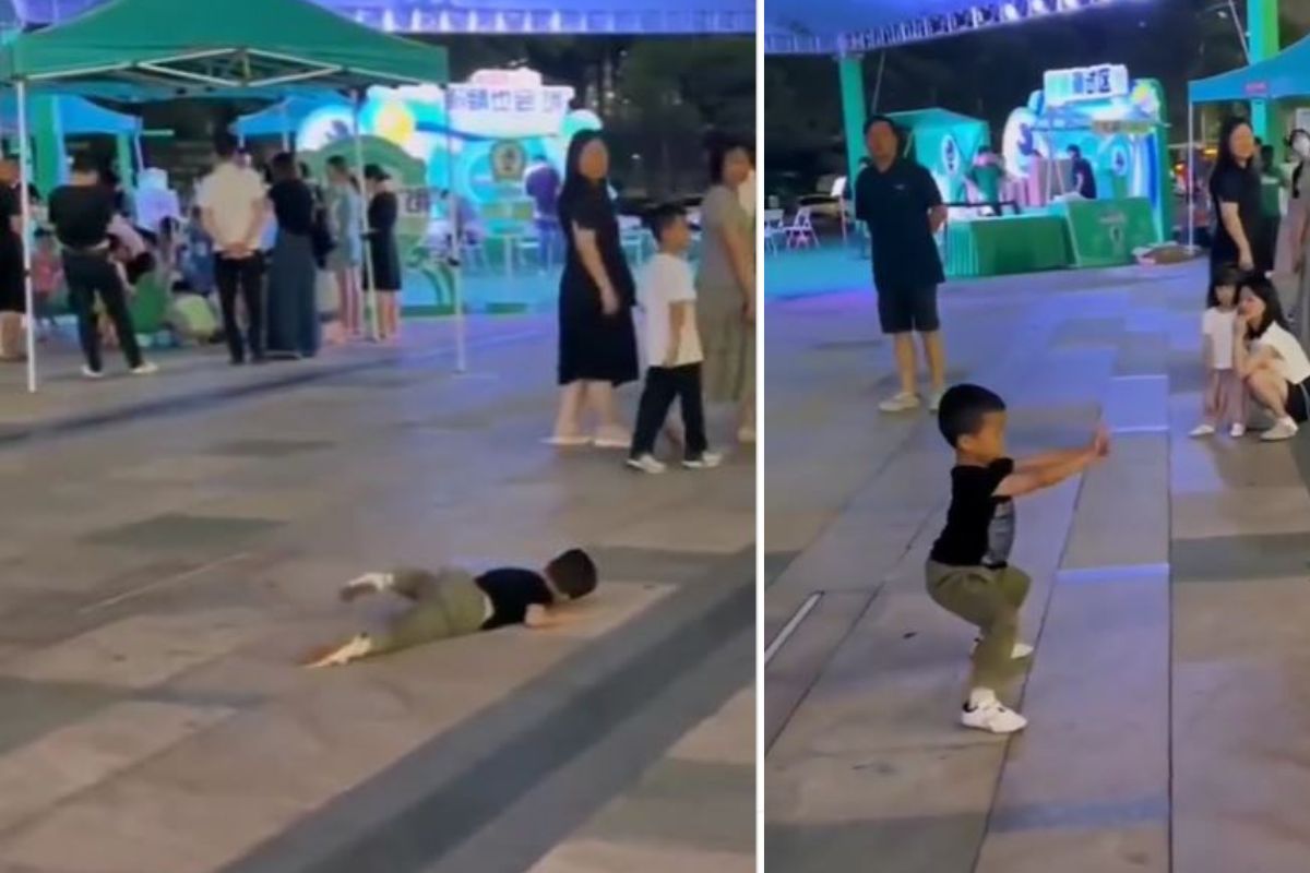 चिमुकल्याचा जबरदस्त डान्स