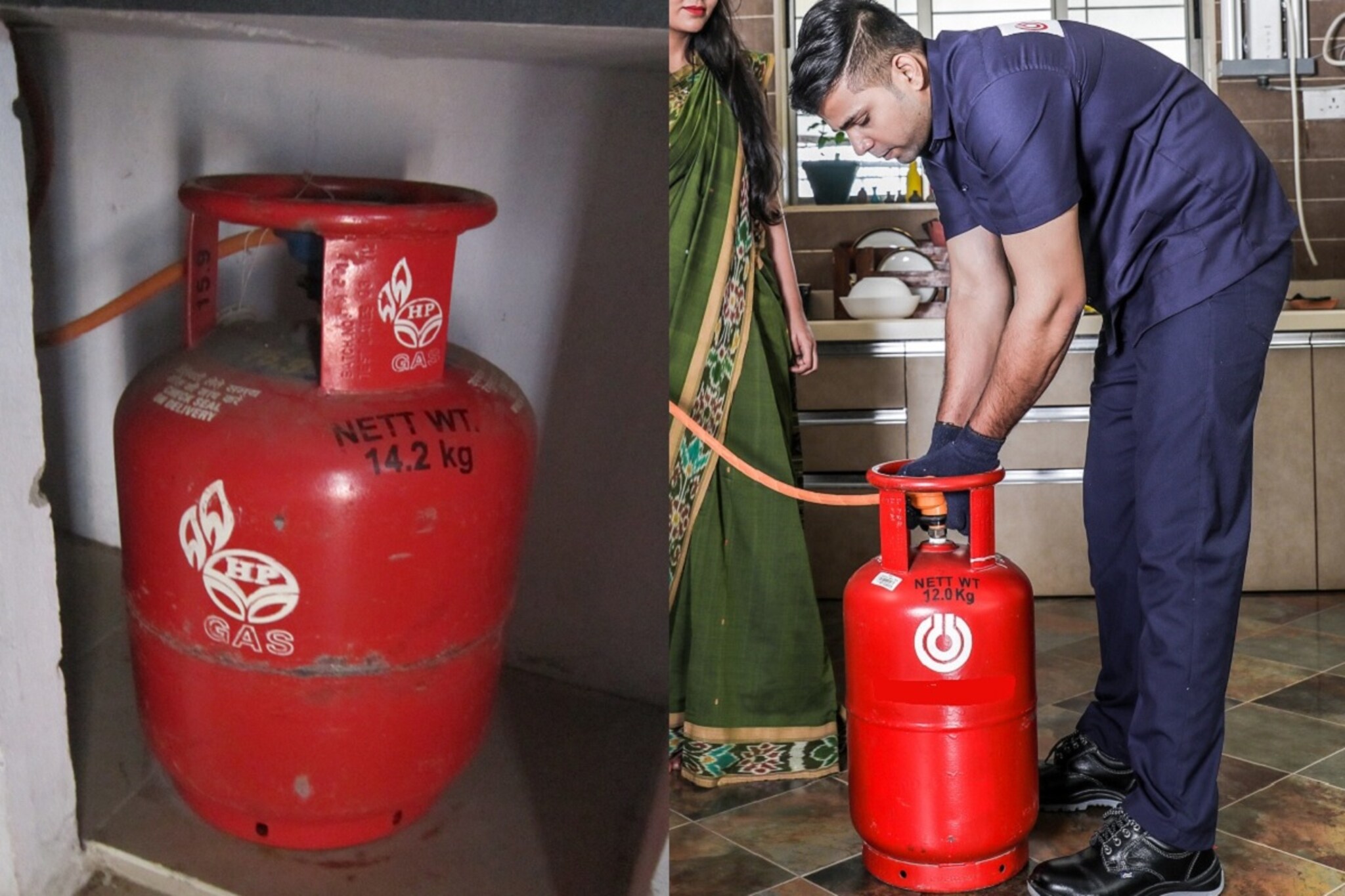 सिलेंडरमध्ये किती गॅस शिल्लक, कसं ओळखायचं? एका टॉवेलमुळे समजेल रिकामा की भरलेला!