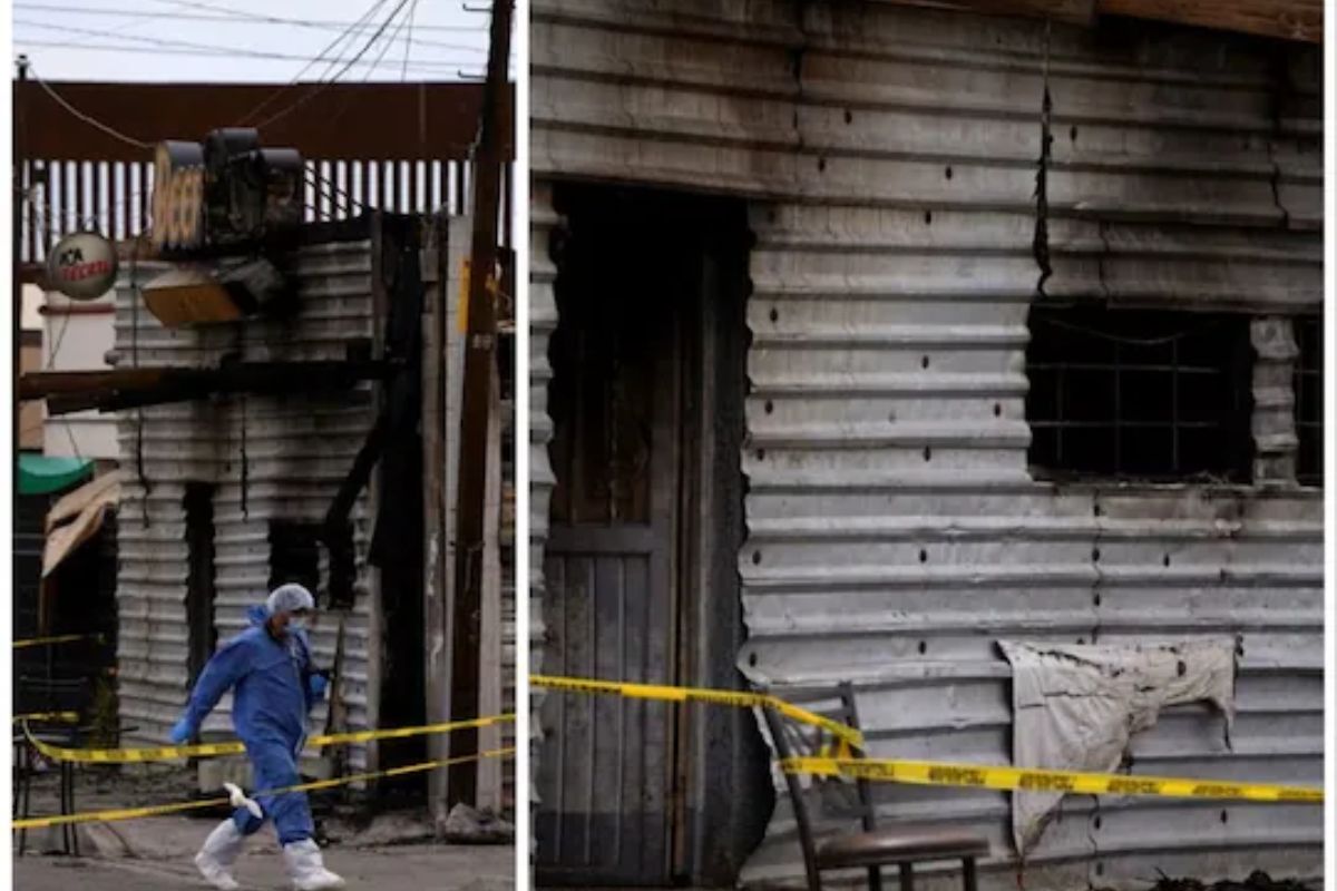 रागात व्यक्तीने बारच पेटवून दिला