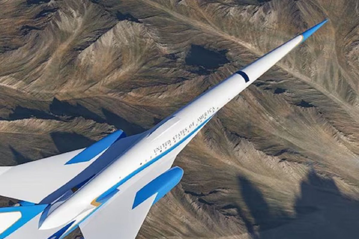 सुपरसोनिक जेटचा प्रतीकात्मक फोटो - ट्विटर