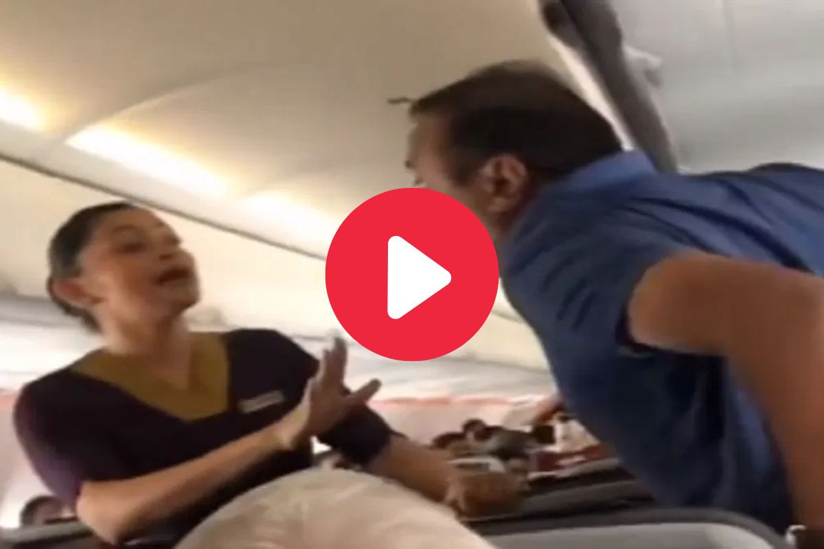 फ्लाईटमध्ये गोंधळ