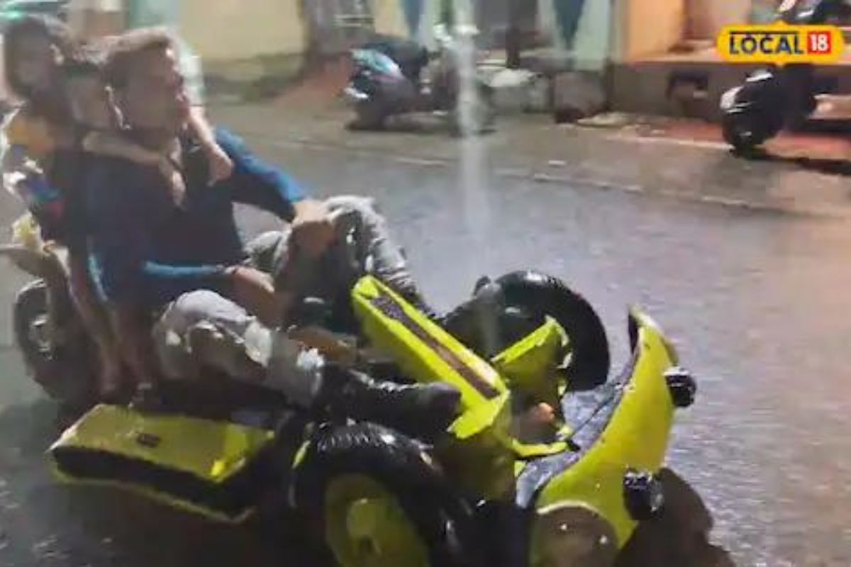 अमित यांनी बनविलेले वाहन