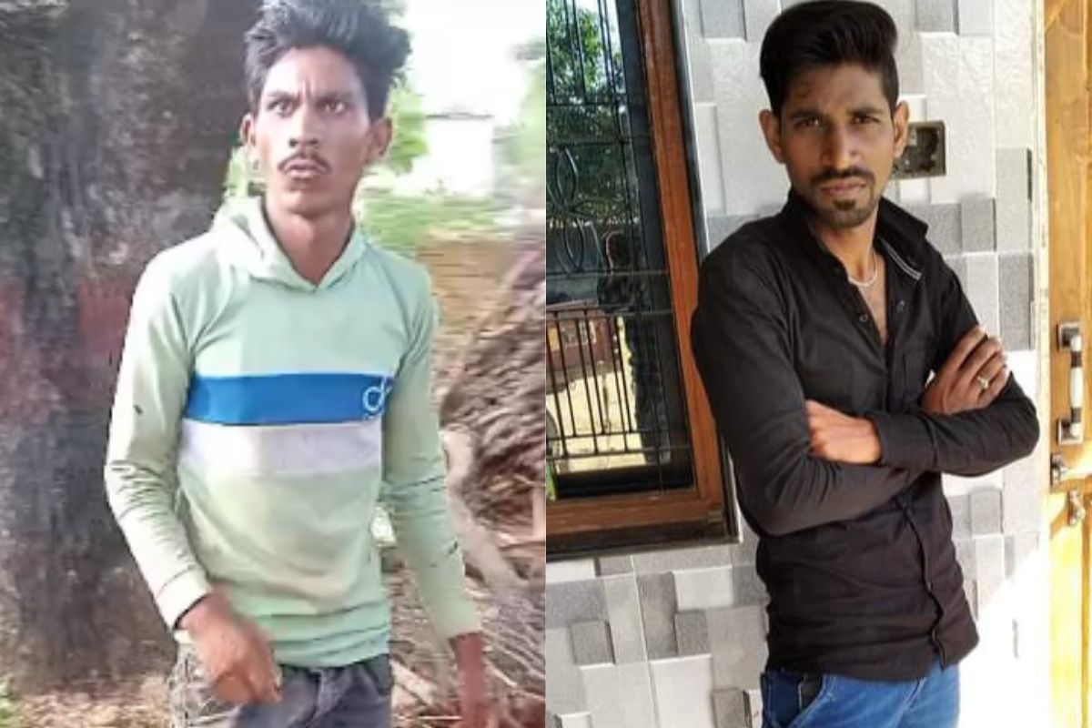 आरोपी तरुण (डावीकडे) आणि जखमी तरुण (उजवीकडे)