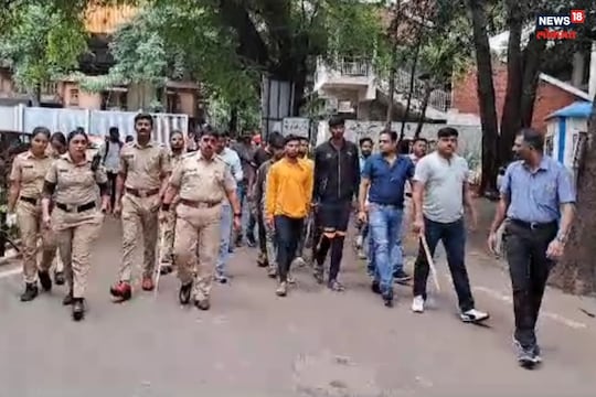 कोयता गँगची धिंड