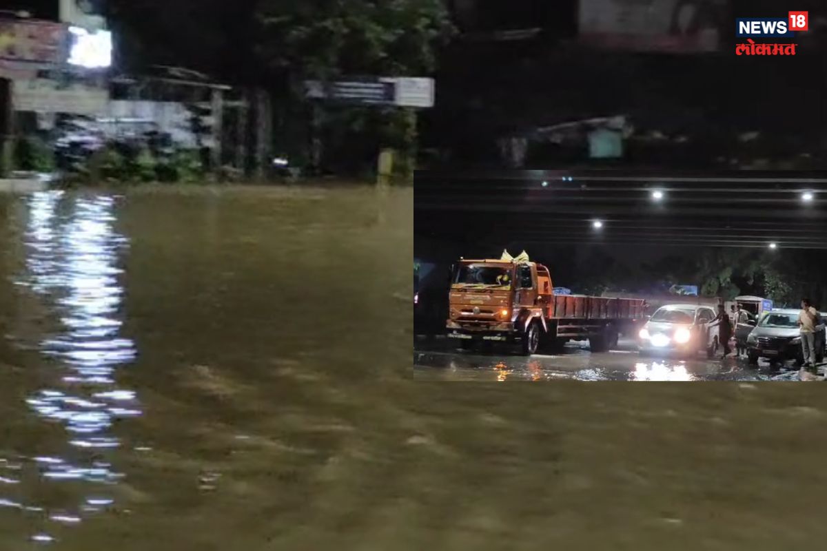 पनवेलमधील पाऊस परिस्थिती