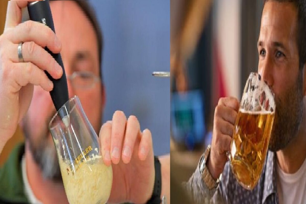 इन्स्टंट बिअर (फोटो: Twitter/@taka_piana)