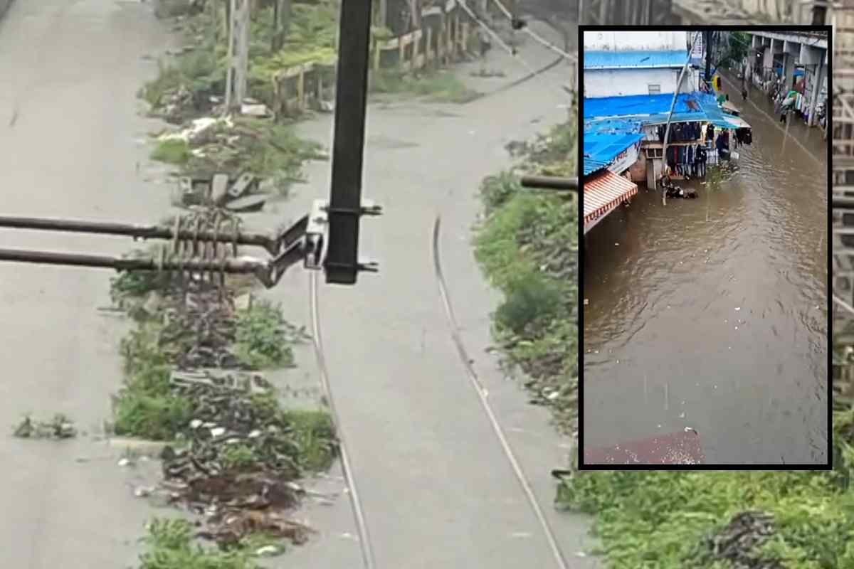 (कल्याण रेल्वे स्टेशनवरील दृश्य)