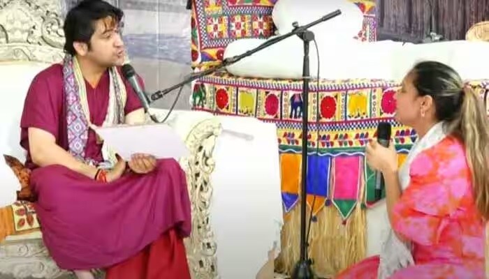 लंडनमध्ये दिव्य दरबारात तरुणीने बागेश्वरबाबांवर केले गंभीर आरोप आणि नंतर स्वत:..