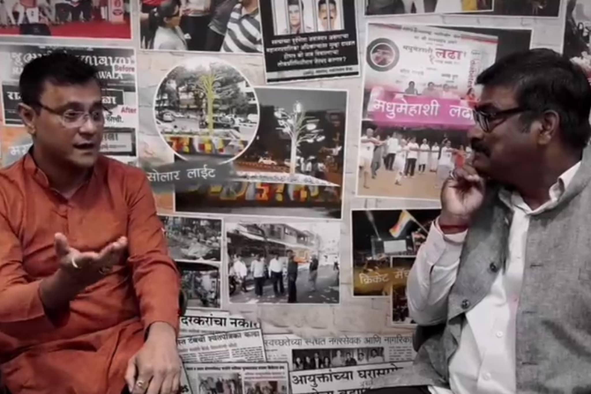 राज ठाकरेंच्या शिलेदाराकडून उद्धव ठाकरेंची मिमिक्री, मुलाखतीच्या विडंबनाचा VIDEO