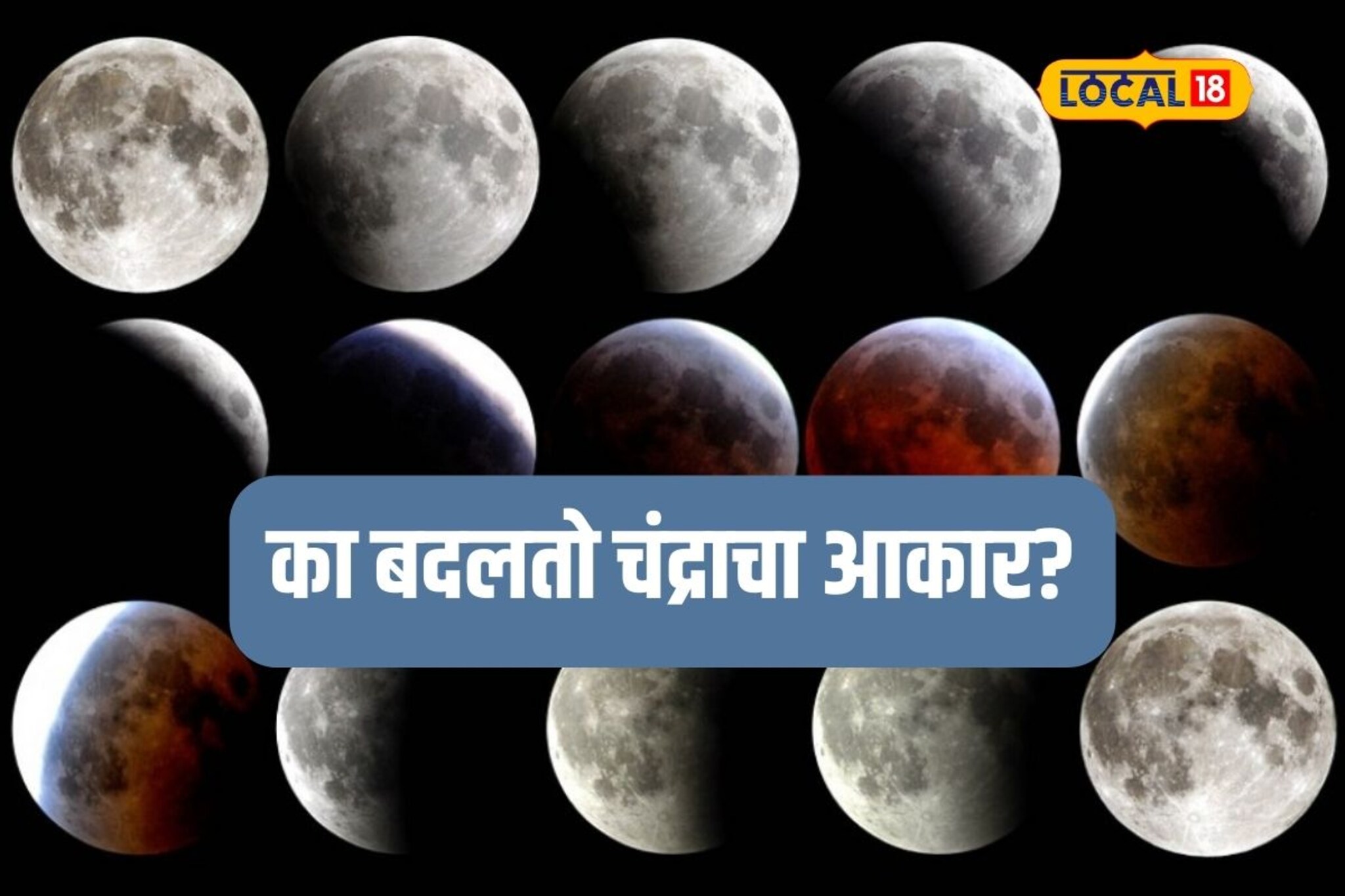 तुम्हाला माहितीये का चंद्राच्या कला कशा बदलतात?