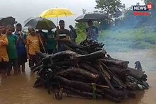 पालघर : मृत्यूनंतरही मरण यातना! चिता जळत असतानाच आला पूर, पुढे घडलं भयानक