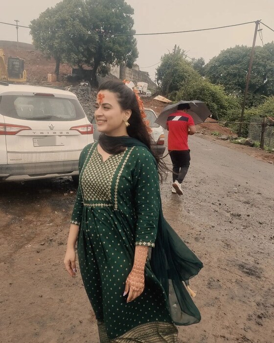  प्राजक्ता मागील काही दिवास दक्षिण भारतात नव्या सिनेमाचं शुटींग करत होती.
