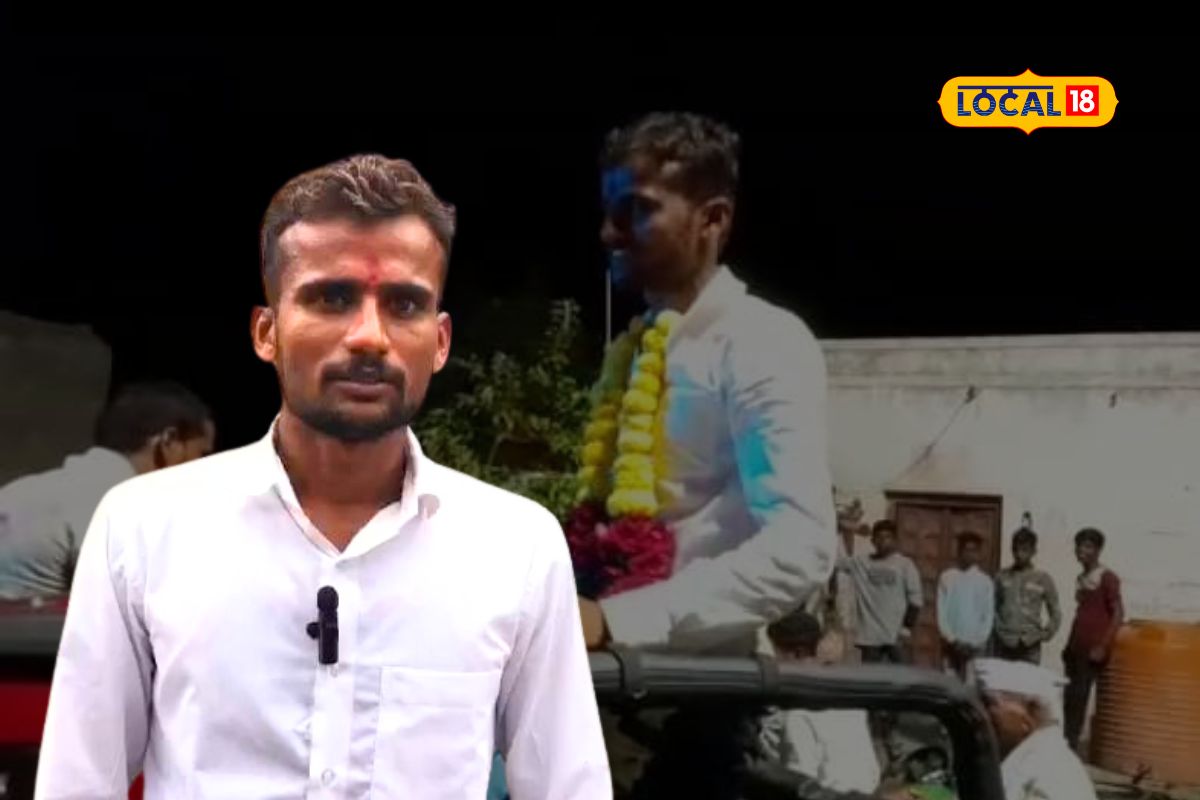 jalna news: दहावीला 44 टक्के, कर्ज काढून वडिलांनी शिकवलं, योगेशनं PSI बनतं शेतकरी वडिलांच्या कष्टाचे पांग फेडले