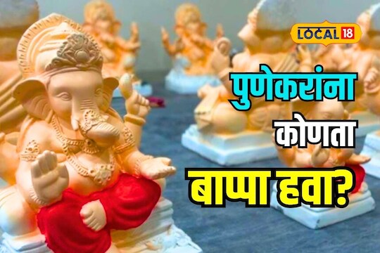 Pune News : गणपती बाप्पाच्या आगमनाची तयारी सुरू, पुणेकरांची कोणत्या मूर्तींना आहे पसंती? Video