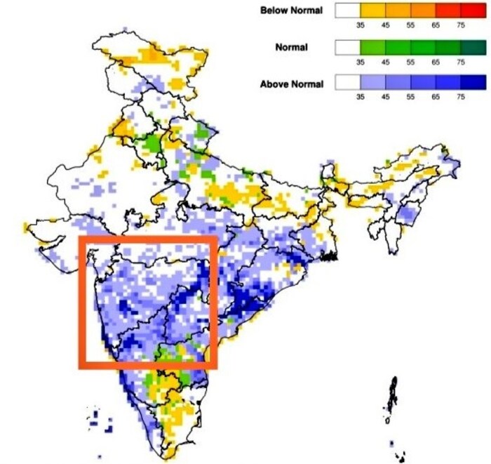ऑरेंज अलर्ट हा 24 तासांत 115.6 ते 204.4 मिमीपेक्षा जास्त पाऊस पडणार असेल तर दर्शवला जातो. 24 तासांच्या कालावधीसाठी 204.5 मिमीपेक्षा जास्त पाऊस अपेक्षित असेल रेड अलर्ट जारी केला जातो.