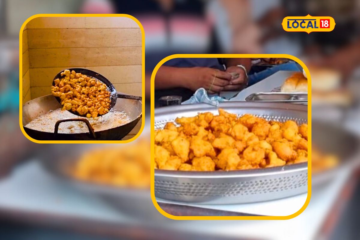 Chhatrapati Sambhaji Nagar News : पावसाळयात गरम गरम भज्यांवर ताव मारायचाय? यापेक्षा टेस्टी भजी कुठेच नाही मिळणार, पाहा Video