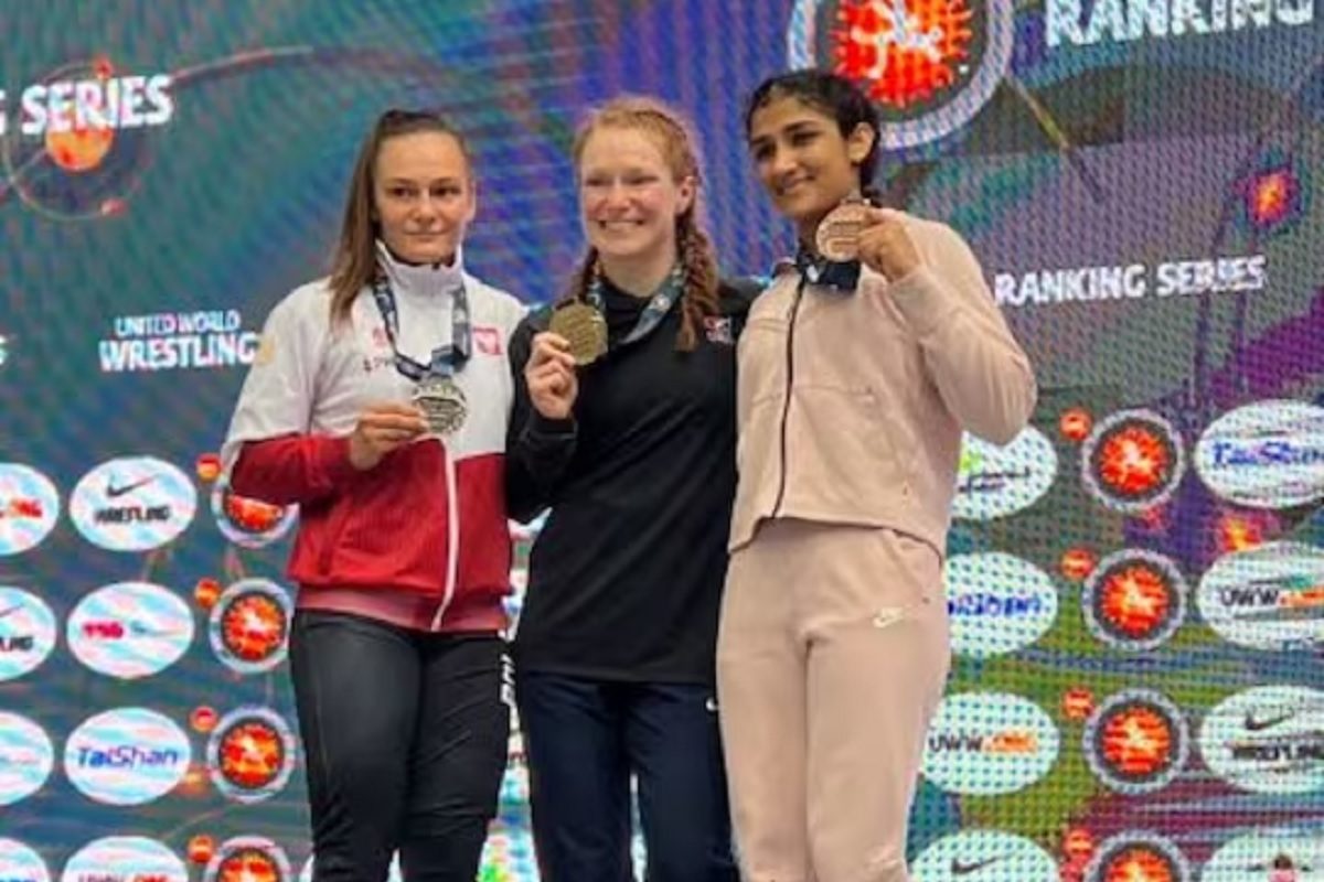 संगिता फोगाटने पटकावलं कांस्यपदक