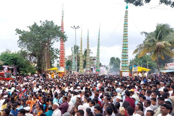 हिंदू मुस्लिम ऐक्याची 150 वर्षांची परंपरा, कडेगावांत मोहरम उत्साहात, पाहा PHOTOS