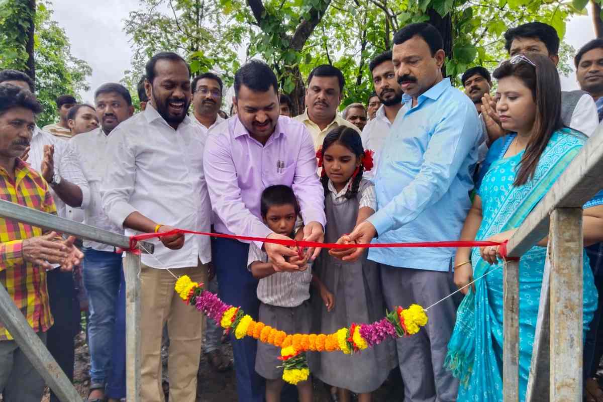 (शहापूर तालुक्यात पुलाचे लोकार्पण)