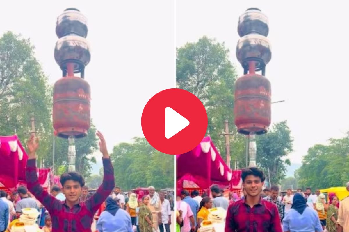 तरुणाचा खतरनाक स्टंट व्हिडीओ