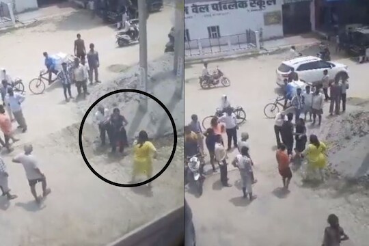 सुनेची सासऱ्याला मारहाण 