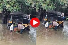 VIDEO : भाजीविक्रेत्याचं किळसवाणं कृत्य, साचलेल्या पाण्यात धुतल्या भाज्या