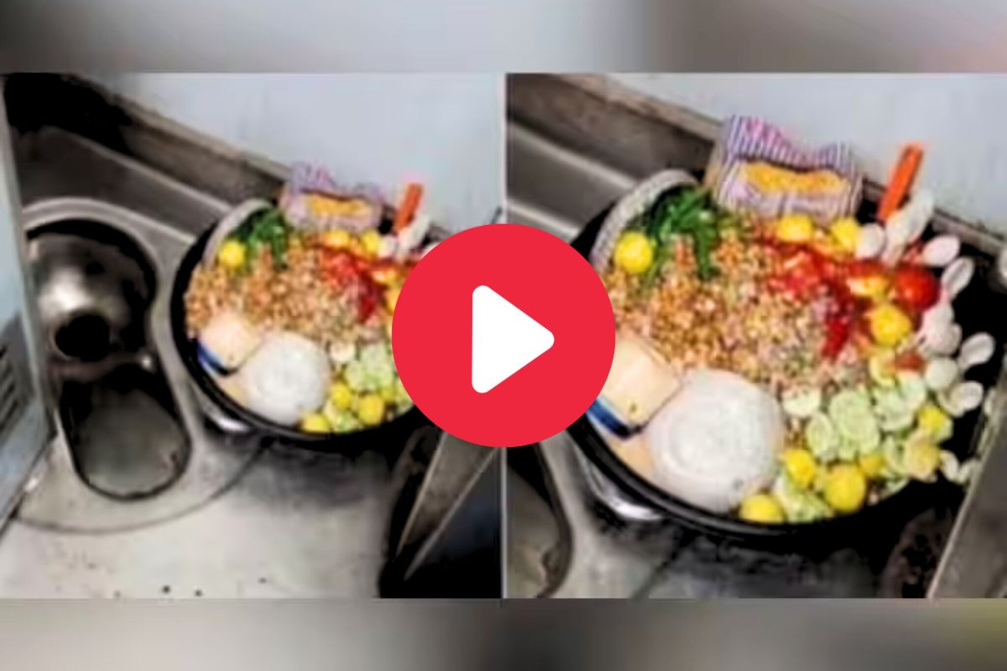 ट्रेनमध्ये काहीही खरेदी किंवा खात असाल तर हा VIDEO पाहा, पाहून येईल किळस