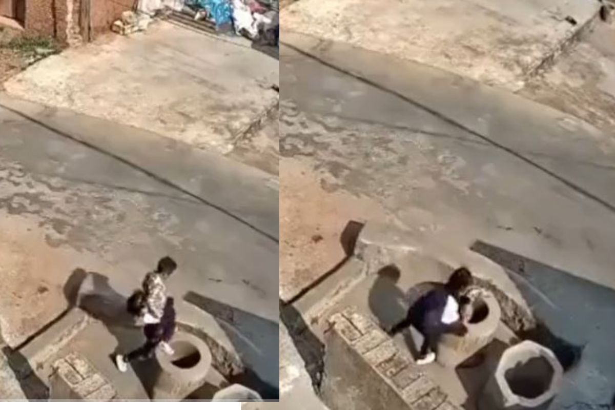 4 वर्षाच्या मुलाला उचलून विहिरीत टाकलं