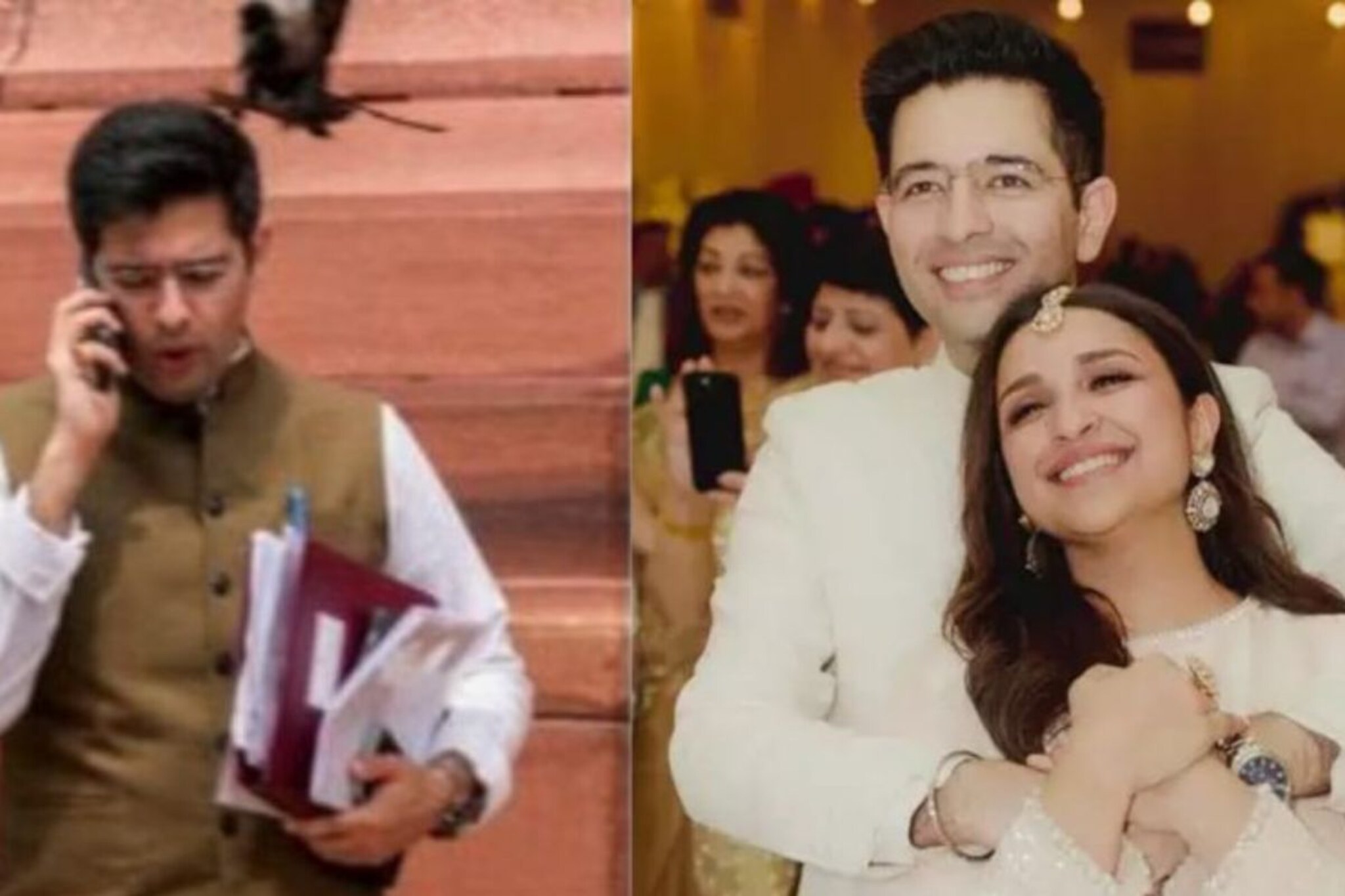 परिणीतीच्या होणाऱ्या नवऱ्यावर कावळ्याचा हल्ला अन् खासदाराला झाली रामाची आठवण