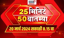 25 Min 50 Batamya : जरांगेच्या सभेला परवानगी नाकारली | Manoj Jarange Patil
