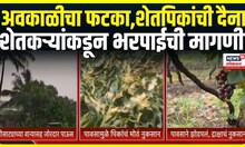 Satara Unseasonal Rain Effect: वादळी वाऱ्यासह राज्यात अनेक ठिकाणी पावसाची हजेरी Avkali Paus