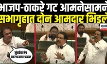 Shivsena UBT Vs BJP Rada: Haroon Khan आणि Ameet Satam यांच्या सभागृहात चांगलीच जुंपली N18V