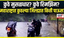 Maharashtra Rain News: Mumbai Rain: कोकण, विदर्भ रेड अलर्ट? कुठे किती पाऊस?