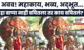 Tejukaya Ganpati Visarjan Route News |  ही मूर्ती नाही पाहिली तर काय पाहिलं?