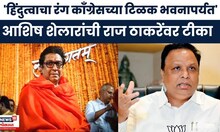 Ashish Shelar | निवडणुकी जवळ आल्यावर हिंदुत्वाचा रंग वळवले, शेलारांची  Raj Thackeray यांच्यावर टीका