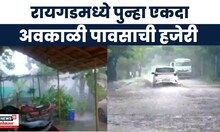 Raigad Rain News | रायगडमध्ये अवकाळी पाऊस, शेतकऱ्यांची चिंता आणखी वाढली | Maharashtra Rain News