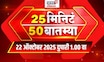25 Min 50 Batmya | Marathi Fast News | Bhai Jagtap | Congress | MVA | Thackeray | Pune | Mahayuti