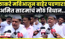 Amit Satam On Thackeray Brothers News | ठाकरे बंधूंच्या युतीवरून अमित साटमांचा हल्लाबोल N18V