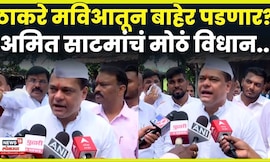 Amit Satam On Thackeray Brothers News | ठाकरे बंधूंच्या युतीवरून अमित साटमांचा हल्लाबोल N18V