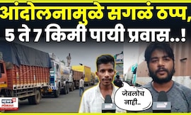 Bacchu Kadu Nagpur Morcha | आंदोलनाचा ट्रक चालक आणि प्रवाशांना मोठा फटका N18V