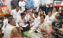 Supriya Sule News | Beed Doctor Case | बीडमध्ये सुप्रिया सुळे पीडित कुटुंबियांच्या भेटीला