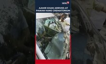 Aamir Khan Dharmendra यांना शेवटचा निरोप देण्यासाठी भेटला तेव्हा काय घडलं? | N18S