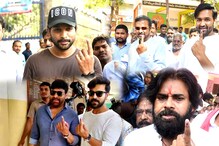 Lok Sabha Election Voting: ಮೊದಲ ಹಂತದ ಲೋಕಸಭಾ ಚುನಾವಣೆಯಲ್ಲಿ ಮತ ಚಲಾಯಿಸಿದ ಟಾಲಿವುಡ್​ ಸಿನಿ ತಾರೆಯರು