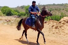 (PHOTOS): ರಿಲ್ಯಾಕ್ಸ್​​ ಮೂಡಲ್ಲಿ ಕುದುರೆ ಸವಾರಿ ಮಾಡಿದ ವಿನಯ್​​ ಕುಲಕರ್ಣಿ